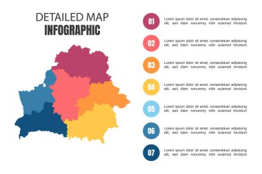 Belarus 'un Modern Detaylı Harita Bilgileri