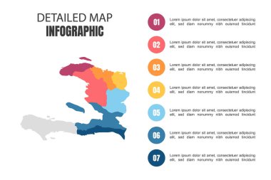 Haiti 'nin Modern Detaylı Harita Bilgileri