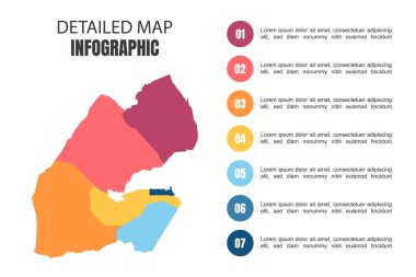Cibuti 'nin Modern Detaylı Harita Bilgileri