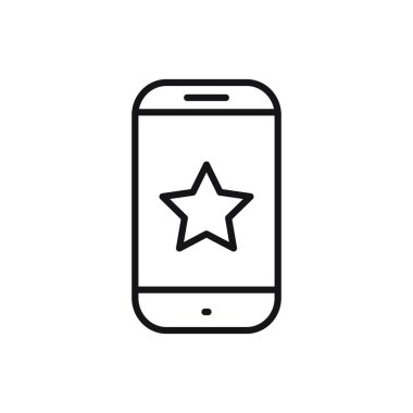 Düzenlenebilir yer imi veya derecelendirilebilir satır simgesi. Beyaz arkaplanda vektör çizimi izole edildi. Web sitesi ya da mobil uygulama için kullanılacak