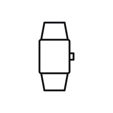 Düzenlenebilir Bilek İzleme çizgisi simgesi. Beyaz arkaplanda vektör çizimi izole edildi. Web sitesi ya da mobil uygulama için kullanılacak