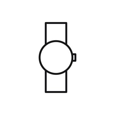 Düzenlenebilir Bilek İzleme çizgisi simgesi. Beyaz arkaplanda vektör çizimi izole edildi. Web sitesi ya da mobil uygulama için kullanılacak