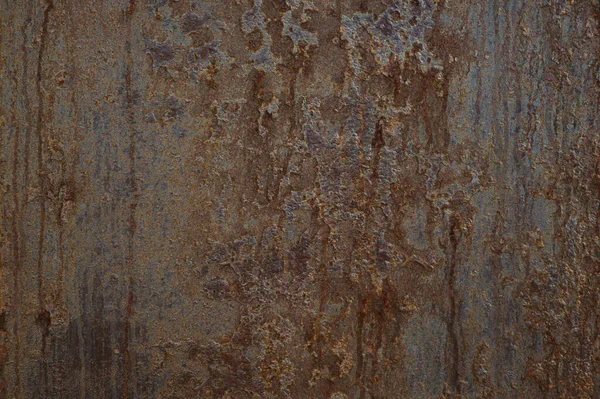 Background Rusty Metal Texture Backdrop Design Horizontal Image — Foto Stock