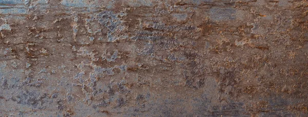 Rust Metal Banner Wide Format Texture Background Backdrop Design — Zdjęcie stockowe