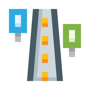 Web reklam simgesi, beyaz arkaplanda izole edilmiş basit vektör illüstrasyonu 