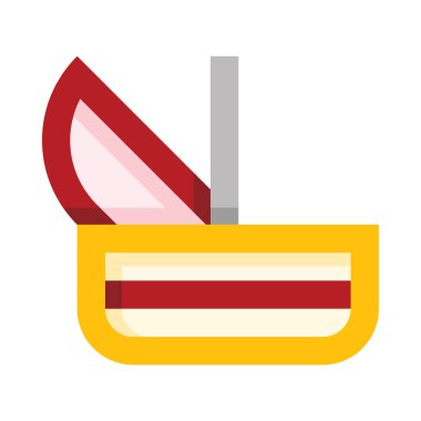  Bebek arabası Beşiği web simgesi, beyaz arkaplanda izole edilmiş basit vektör illüstrasyonu 