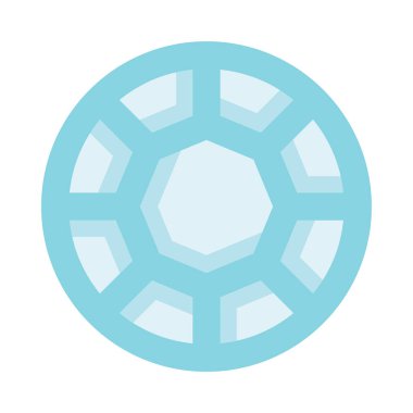 Mücevher web simgesi, beyaz arkaplanda izole edilmiş basit vektör illüstrasyonu 