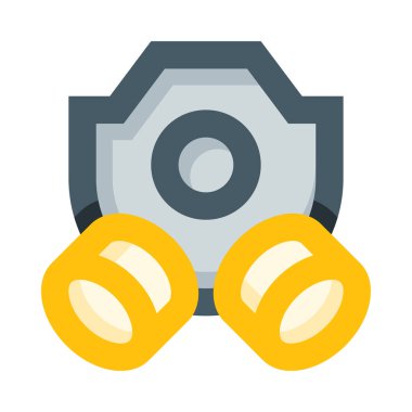 solunum ağ simgesi, beyaz arkaplanda izole edilmiş basit vektör illüstrasyonu