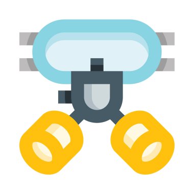 solunum ağ simgesi, beyaz arkaplanda izole edilmiş basit vektör illüstrasyonu