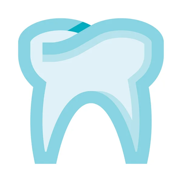 Tandvård Webb Ikon Enkel Vektor Illustration Isolerad Vit Bakgrund — Stock vektor