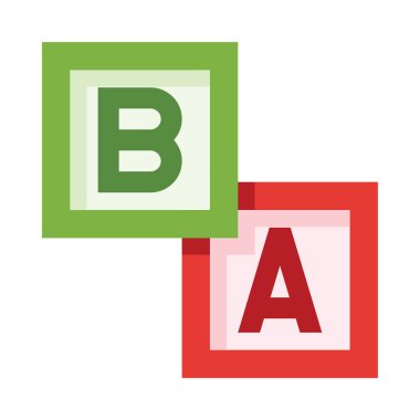 Basit simge vektör illüstrasyonları