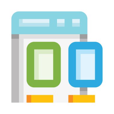 Web sayfası basit simge vektör illüstrasyonu