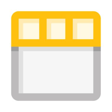 Basit simge vektör illüstrasyonunu düzenle