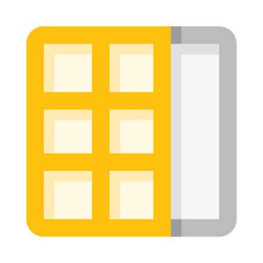 Basit simge vektör illüstrasyonunu düzenle