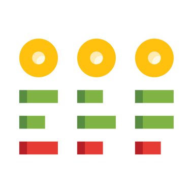 Basit simge vektör resimlerini listele