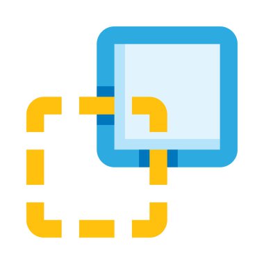 Arayüz basit simge vektör çizimi