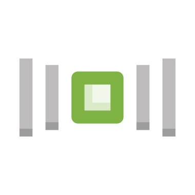 Kaydırıcı basit vektör simgesi