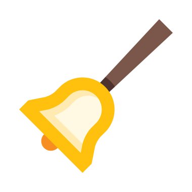 çan basit vektör simgesi