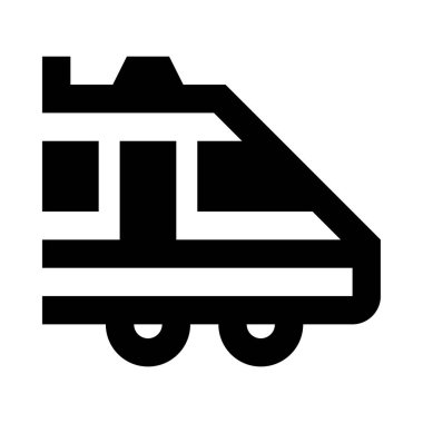  Elektrik tren web simgesi, basit vektör illüstrasyonu beyaz arkaplanda izole edildi