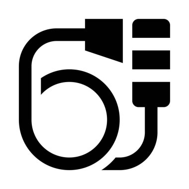 bisiklet kilidi web simgesi, beyaz arkaplanda izole edilmiş basit vektör illüstrasyonu