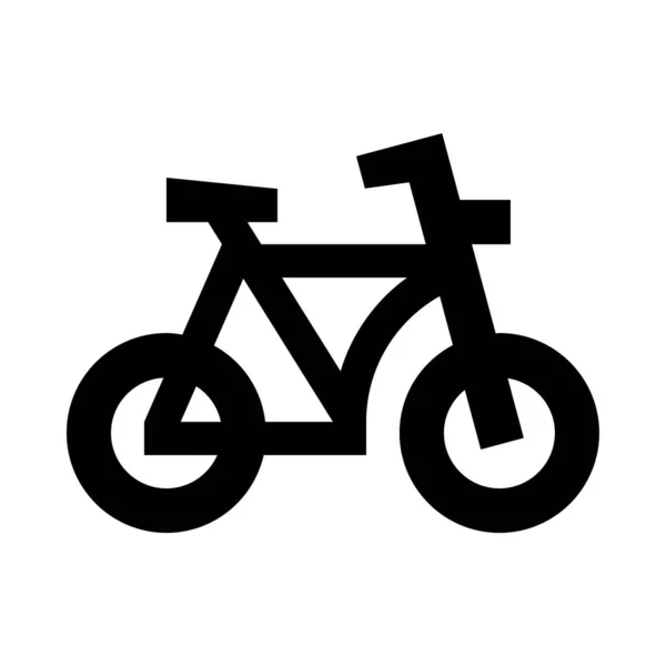 Ikona Sieci Rowerowej Prosty Wektor Ilustracji Izolowane Białym Tle — Wektor stockowy
