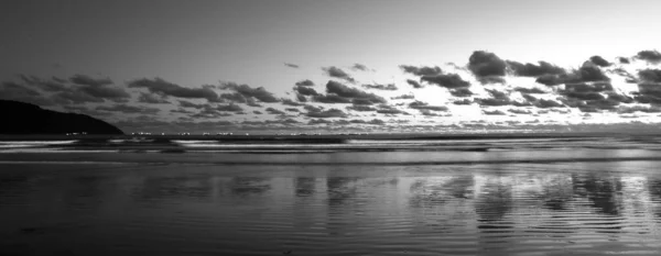 Ships Lights Late Afternoon Bay Santos — Stock Photo, Image