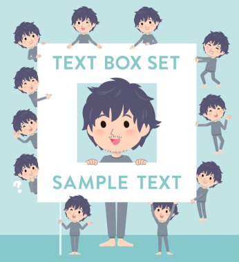 Mesajı olan bir grup NEET çalışanı. Her biri bölündüğü için kendi başına hareket ettirebilirsin. Düzenlemesi çok kolay bir vektör sanatı..