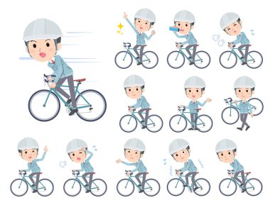 Bir grup ustabaşı yol bisikletiyle geziyor. Yönlendirmesi çok kolay..