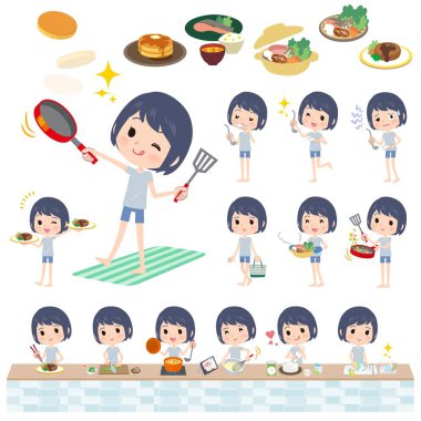 Yemek pişirmekle ilgili bir grup ücretsiz Avatar kadını. Yönlendirmesi çok kolay..