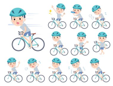 Yol bisikleti süren bir grup parasız avatar. Yönlendirmesi çok kolay..