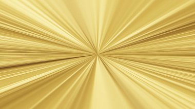 A golden radiation concentrated linear material with momentum.