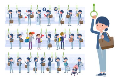 Trendeki bir grup doğal stil kadın. Yönlendirmesi çok kolay..