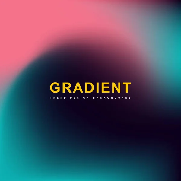 Barevný gradient ok pozadí. Obrázek vektorového abstraktního tmavého gradientu. Stock Vektory