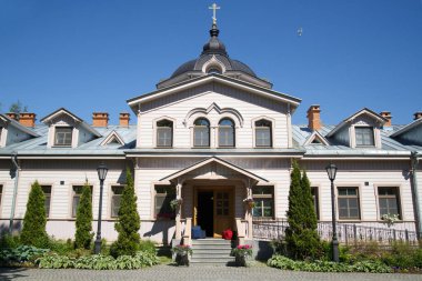 Rusya 'nın Valaam adasındaki tarihi bina.