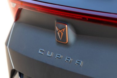 Istanbul, Turkey - August 30 2022 : Cupra Formentor is a compact crossover SUV manufactured by the Spanish car manufacturer SEAT under their Cupra performance-oriented sub-brand.
