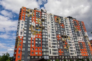 Terör saldırısı. Ukrayna, Rusya savaşı. Irpen. Rus istilacılardan sonra Irpin. - 05.16.2022 IRPIN. UKRAİNA