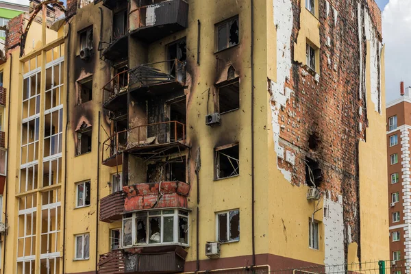 Terror Attack Ukraine Russia War Irpen Irpin Russian Invaders 2022 — Stockfoto