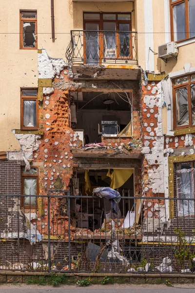 Terror Attack Ukraine Russia War Irpen Irpin Russian Invaders 2022 — стокове фото