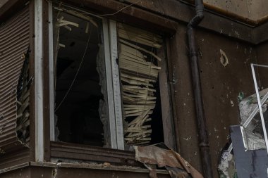 Terör saldırısı. Ukrayna, Rusya savaşı. Irpen. Rus istilacılardan sonra Irpin.