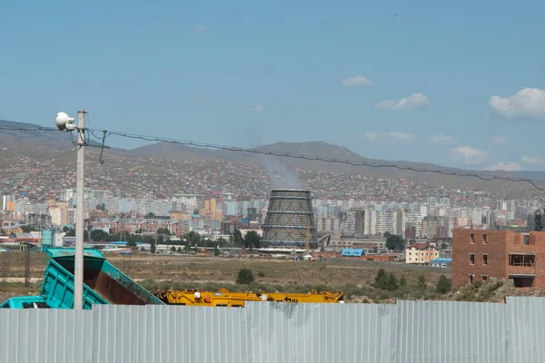Vista Ulan Bator Capital Mongolia Día Soleado Países Bajos —  Fotos de Stock