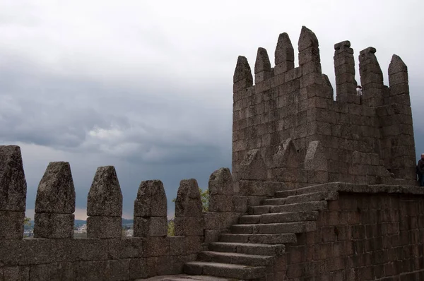 Stone Castle Guimaraes Portugal View Europe — Foto Stock