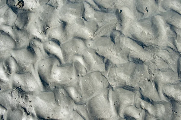 波のパターンを持つ砂の床 フランスだ ヨーロッパ — ストック写真