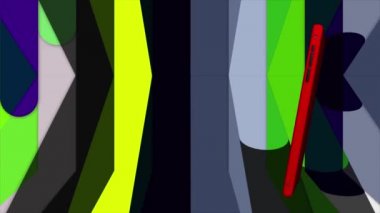 Cep telefonu döndü ve ekran yeşile döndü..