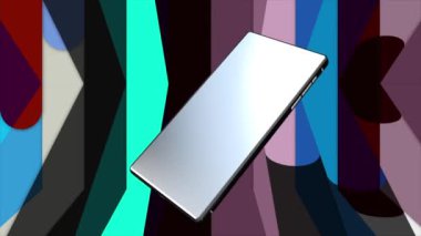 Cep telefonu döndü ve ekran yeşile döndü..