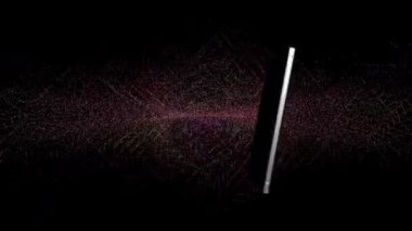 Cep telefonu döndü ve harfler ekrandan uçtu..