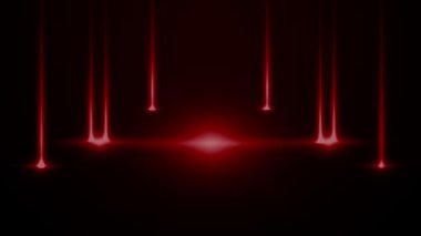 Metalik uzaydan yükselen parlak çizgiler modern ve güzel görünüyor..