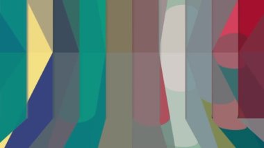 Renkli çizgiler sürekli hareket ediyor, parlak ve güzel görünüyor..