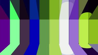 Renkli çizgiler parlak ve güzel görünmek için sürekli hareket ediyor..