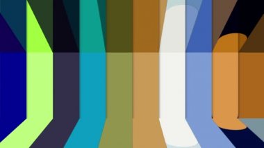 Renkli çizgiler parlak ve güzel görünmek için sürekli hareket ediyor..