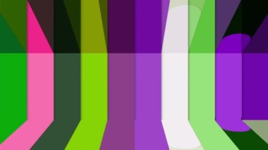 Renkli çizgiler parlak ve güzel görünmek için sürekli hareket ediyor..